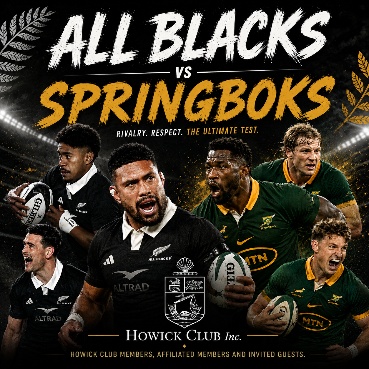 All Blacks vs springboks