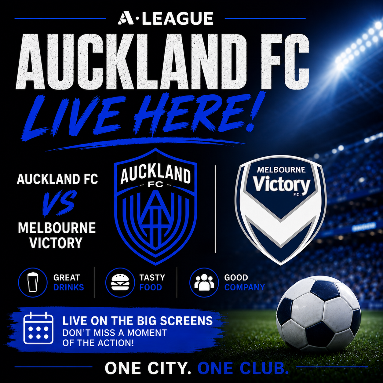 Auckland FC Vs Melbourne Victory