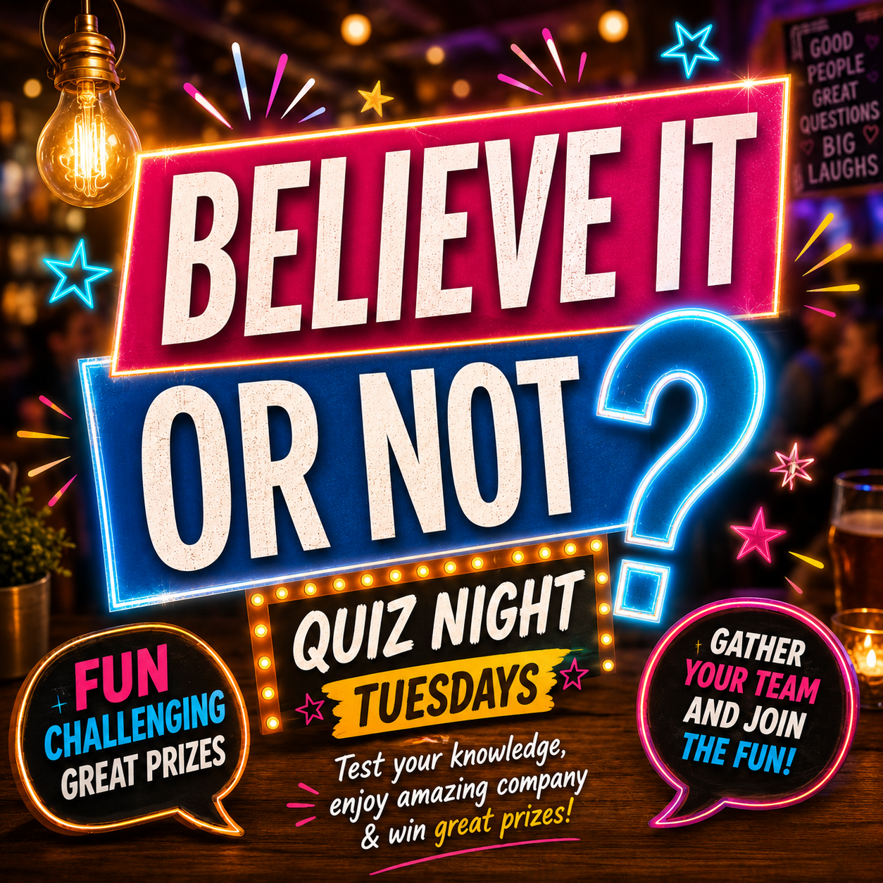 Beleive it or not sq