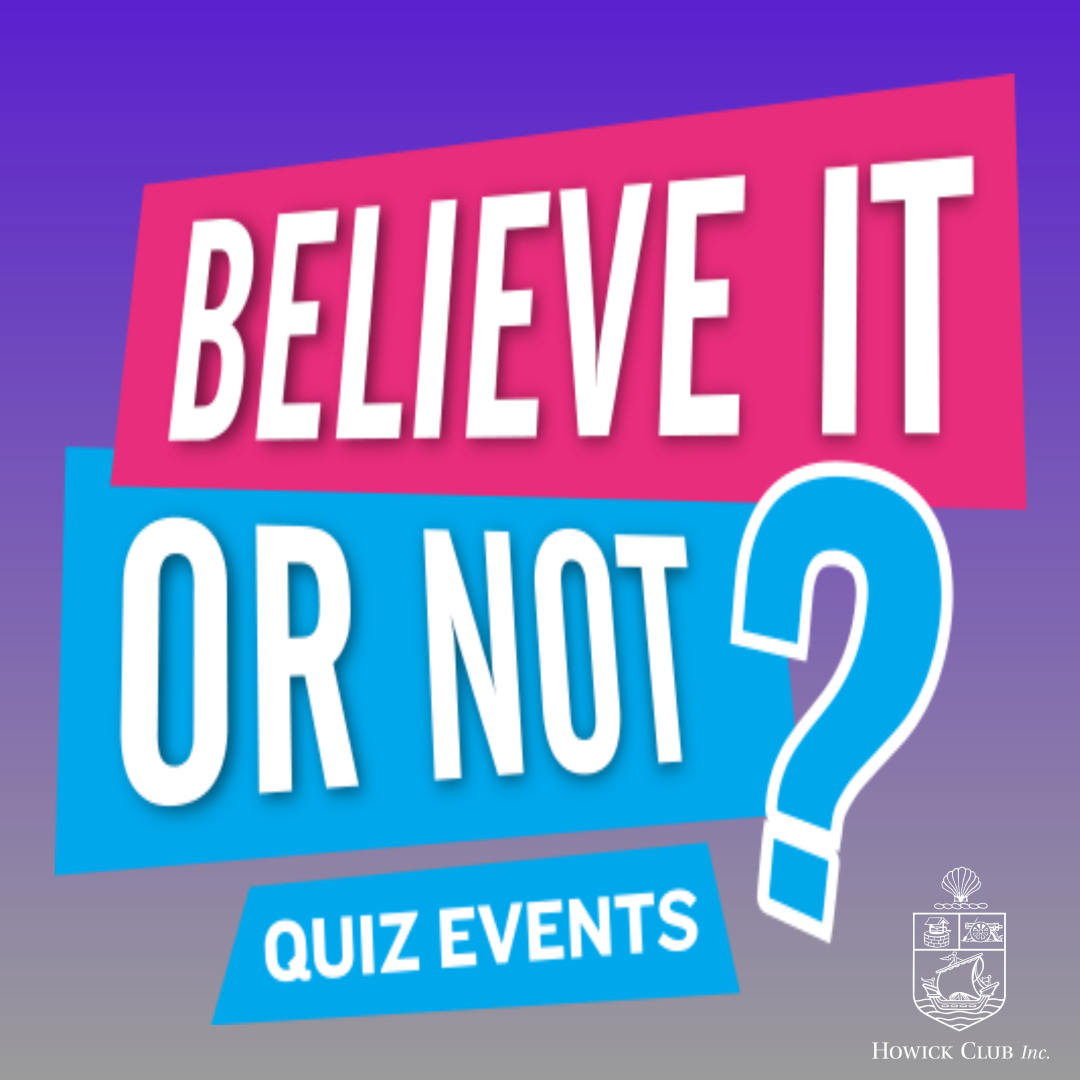 Believe it or not quiz
