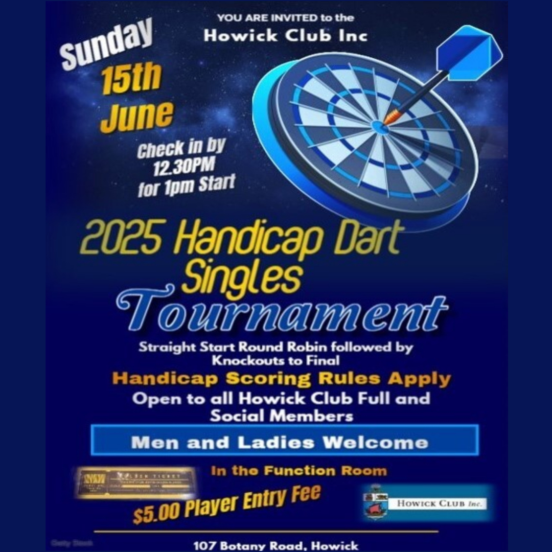 Darts Poster June 25