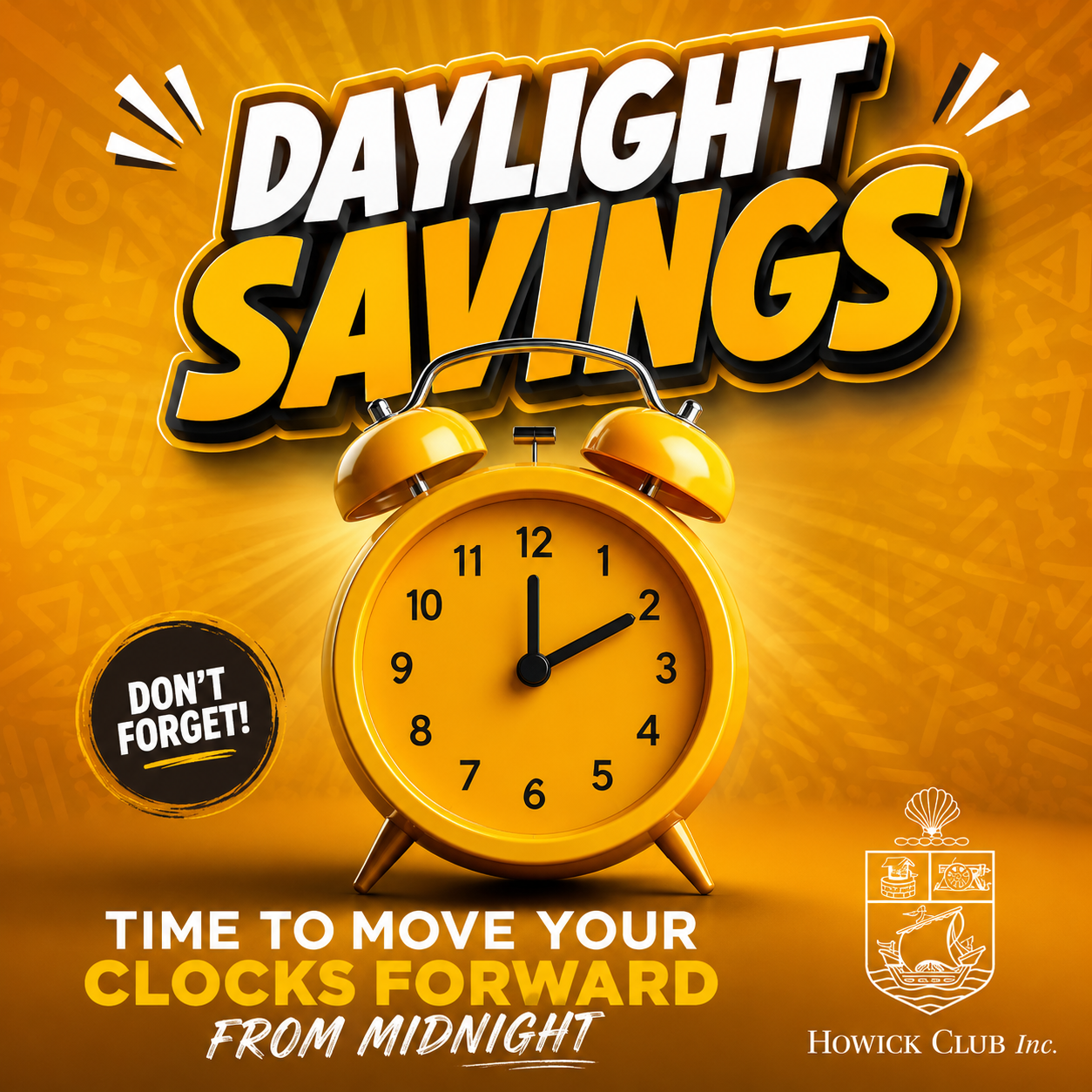 Daylight Savings Sep Forward