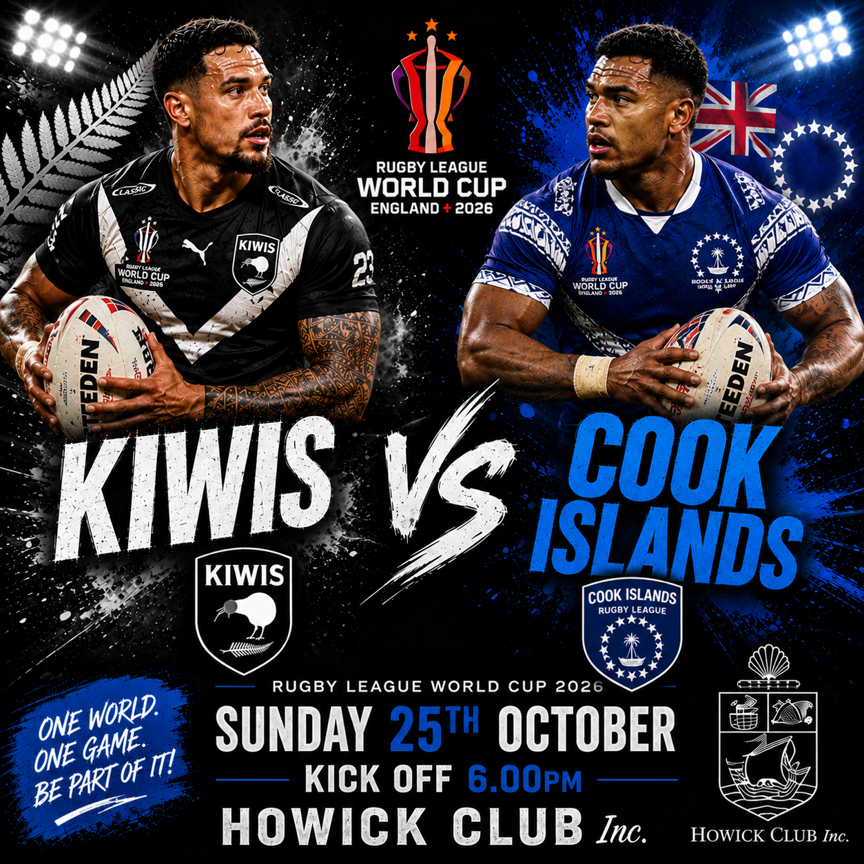 Kiwis Vs Cook Islands