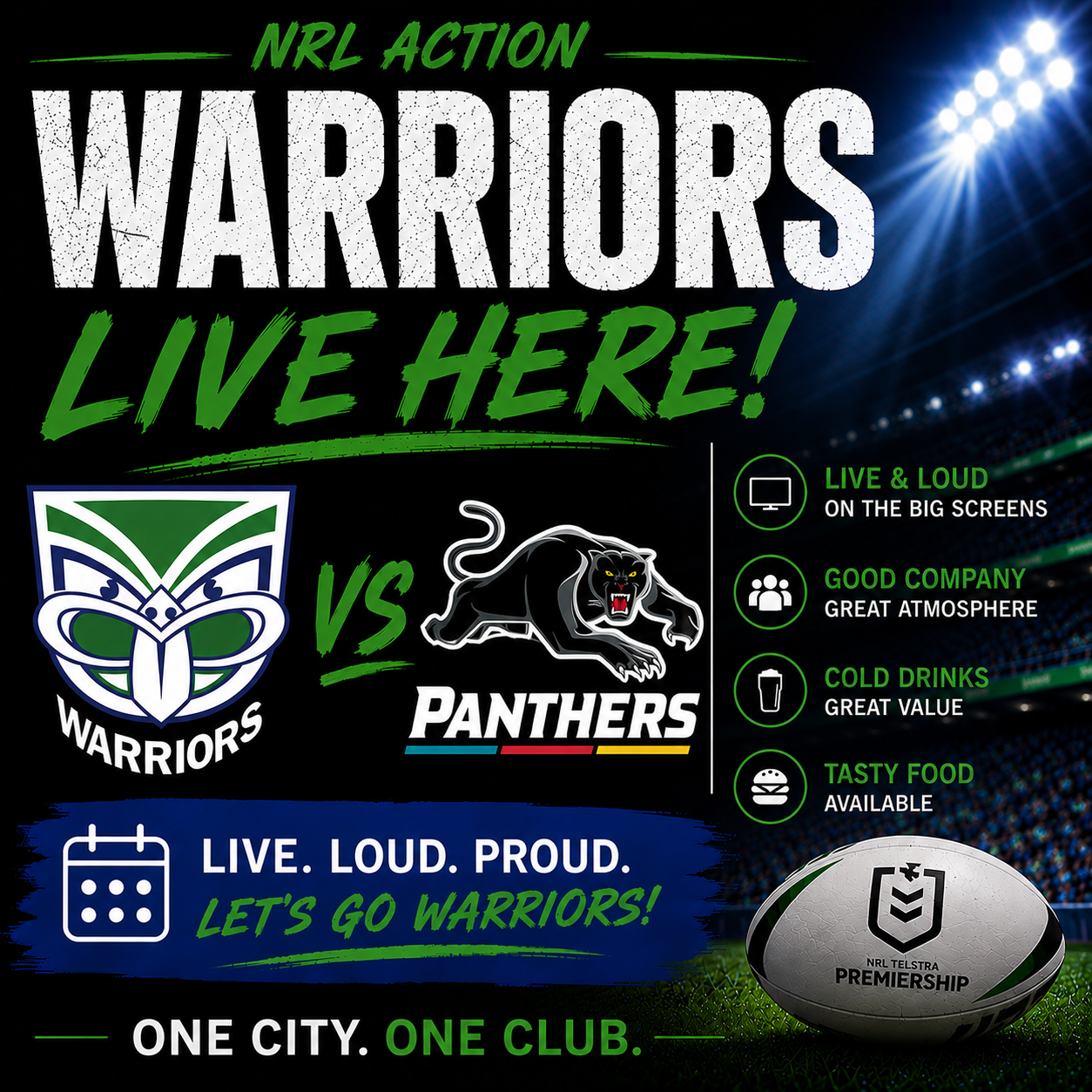 Warriors Vs Panthers