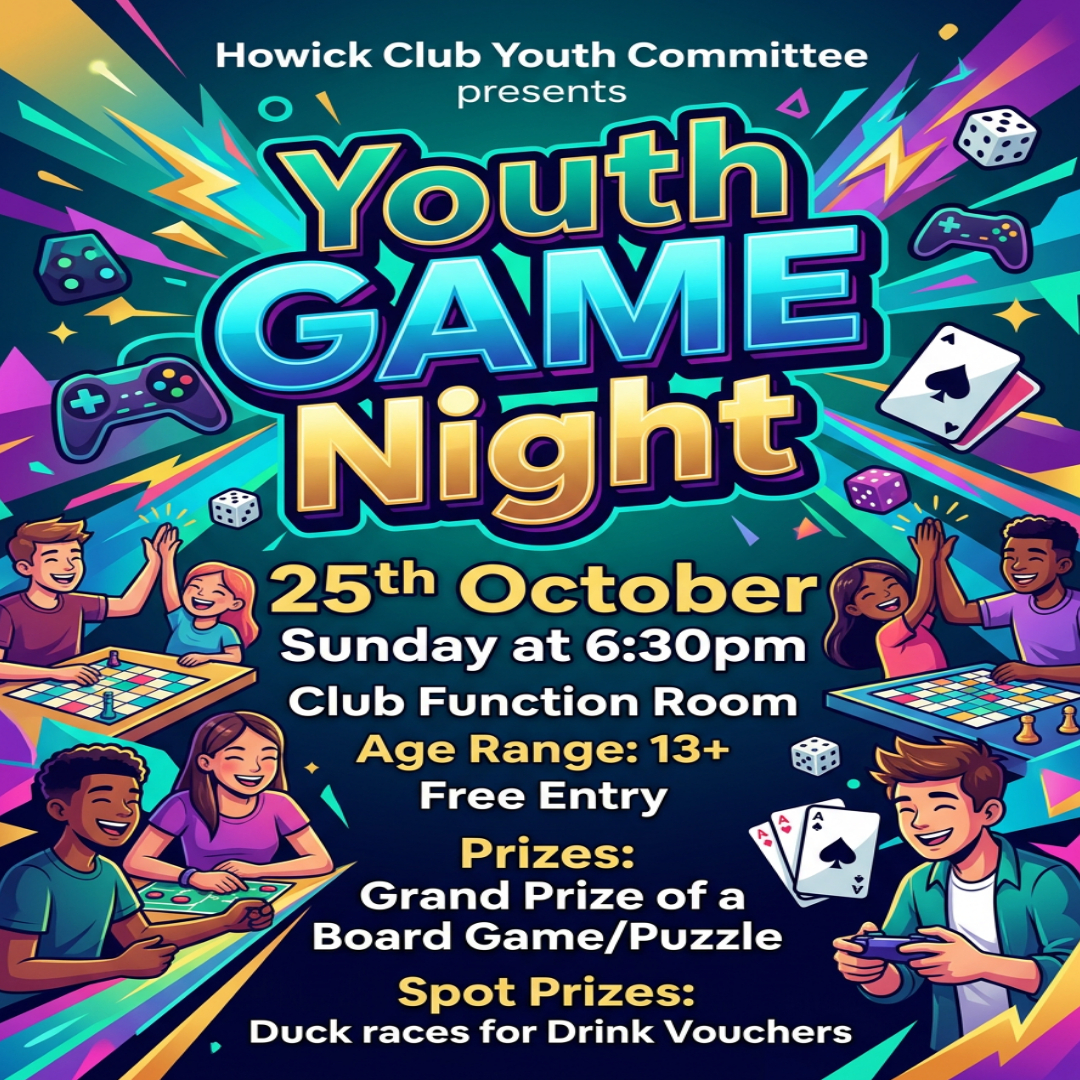 YC Youth Game Night Oct 25 2026 SQ